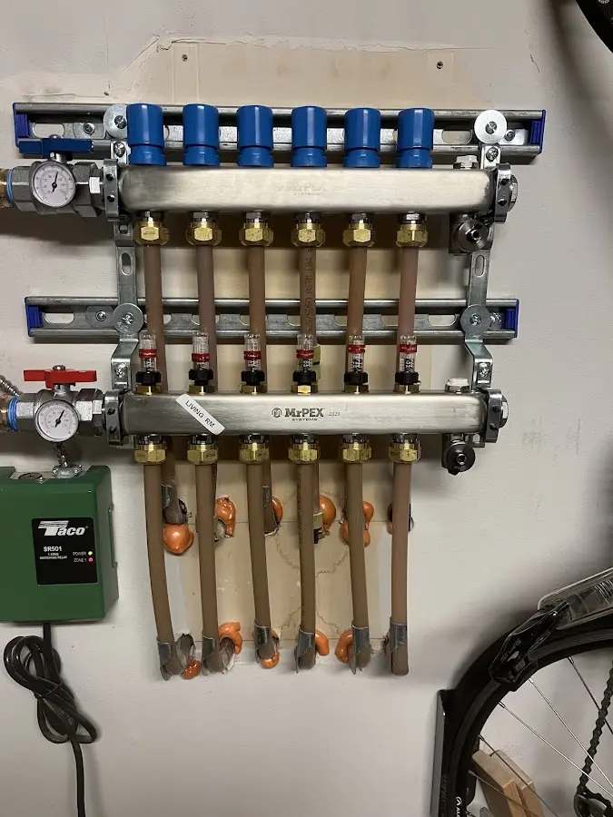 Plumber performing Leak Detection at a residential property in Union Vale